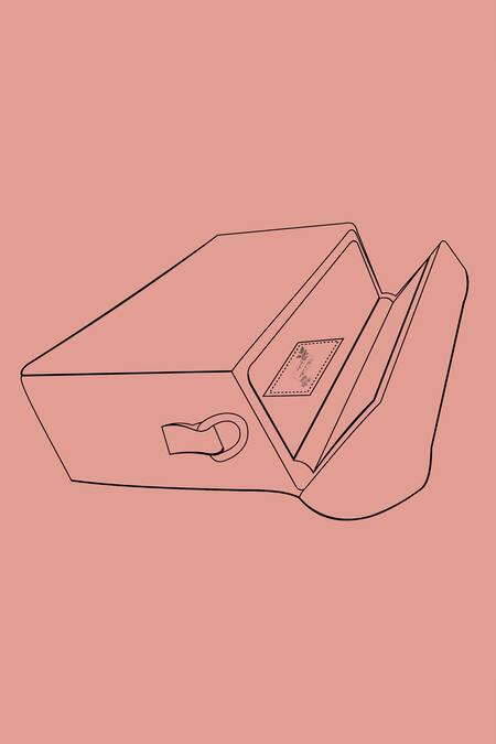 Shop The Leather Garden Maroon Embellished Crossbody Bag Online at Aza Fashions Shop_The Leather Garden_Maroon Embellished Crossbody Bag _Online_at_Aza_Fashions