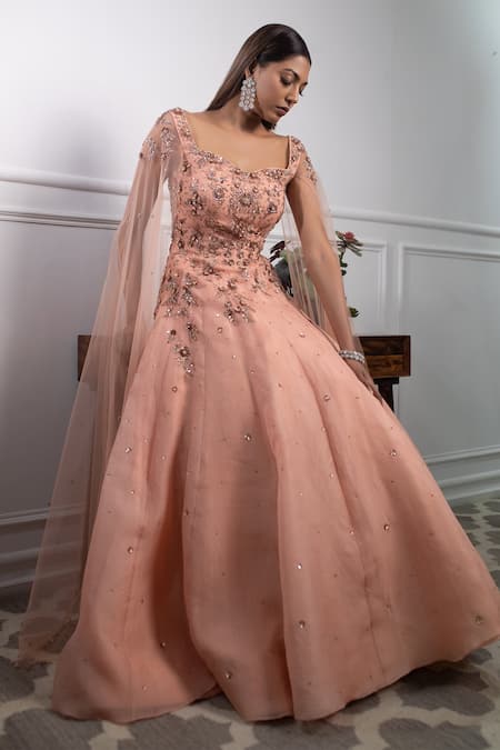 Parul Gandhi Embroidered Gown 