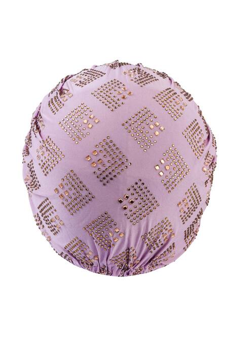 Shop_Hair Drama CO_Purple Rhinestones Work Turban 