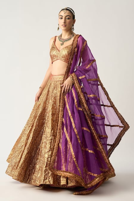 Itrh Leela Lampi Bridal Lehenga Set 
