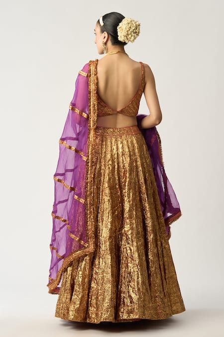Itrh Leela Lampi Bridal Lehenga Set 