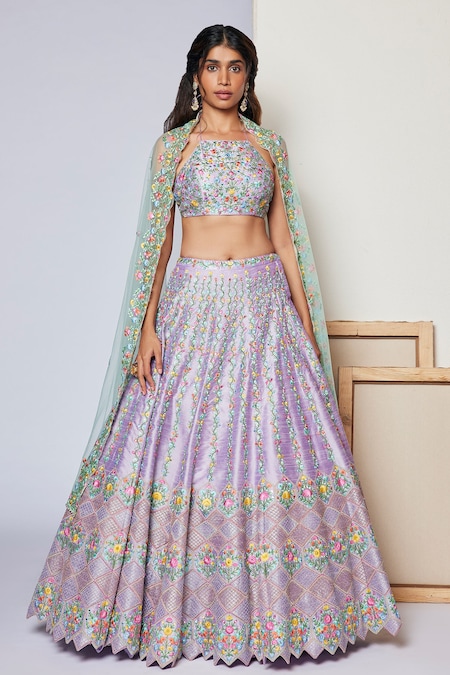 Buy Kamala Lehenga Set Online for Women by CHAMEE AND PALAK - 4279840