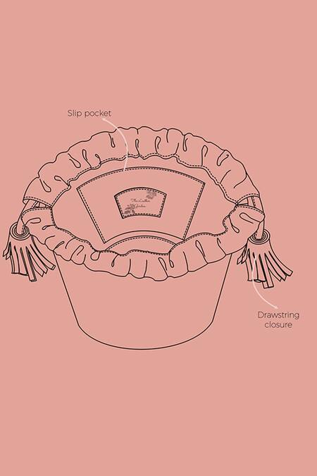 Shop The Leather Garden Black Embellished Bucket Bag Online at Aza Fashions Shop_The Leather Garden_Black Embellished Bucket Bag _Online_at_Aza_Fashions