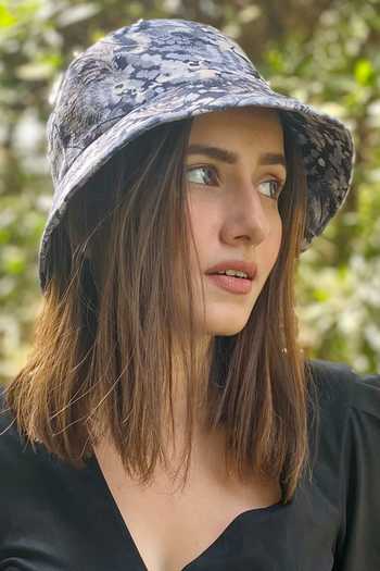 Tropical Print Bucket Hat 