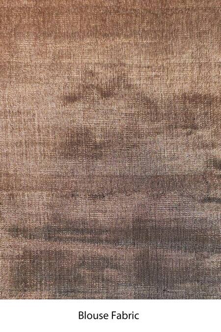 Shop_Priyanka Raajiv_Gold Silk Tissue Chanderi Sequins, Zardozi Hiranya Saree _Online_at_Aza_Fashions