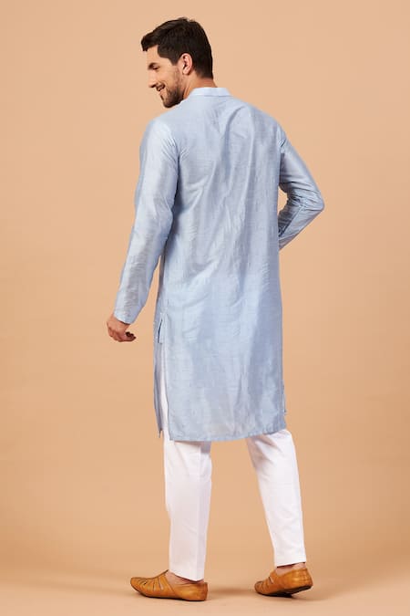 Hilo Design Viva Dot Embroidered Kurta 