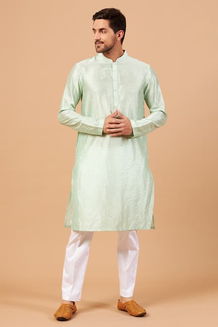 Hilo Design Raw Silk Kurta 