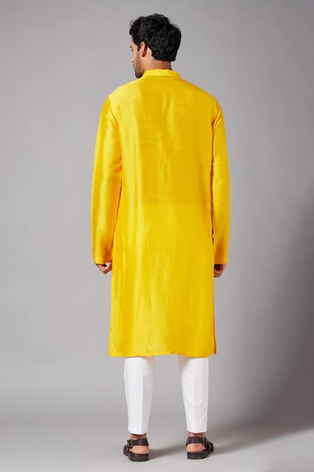 Hilo Design Raw Silk Kurta 