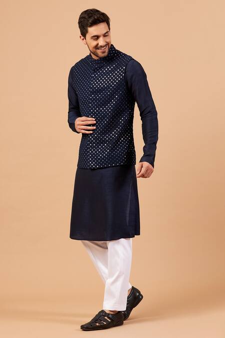 Buy Hilo Design Blue Bundi Georgette, Churidar Cotton Lycra, Kurta Raw Rolack Work And Set Online at Aza Fashions Buy_Hilo Design_Blue Bundi Georgette, Churidar Cotton Lycra, Kurta Raw Rolack Work And Set _Online_at_Aza_Fashions