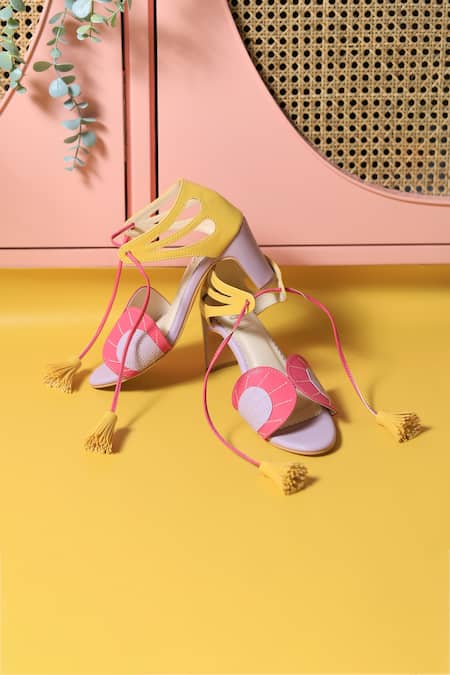 House Of Prisca Lisbon Block Heels 