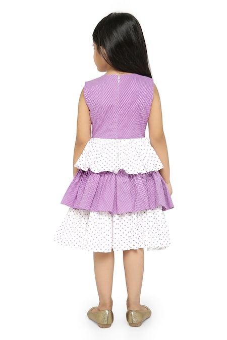 Neha Gursahani Polka Dot Dress 