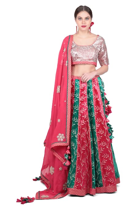 Nikasha Embellished Lehenga Set 