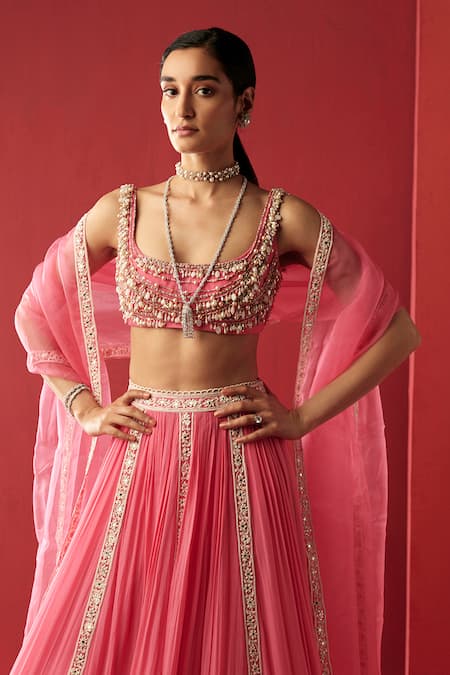 Ridhi Mehra Embroidered Bridal Lehenga Set 