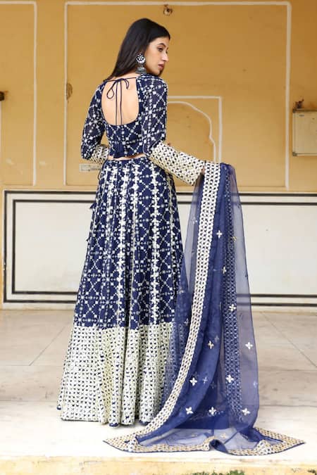 Gulabo Jaipur Embroidered Lehenga Set 