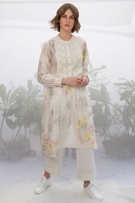 Arcvsh by Pallavi Singh Chanderi Tunic 