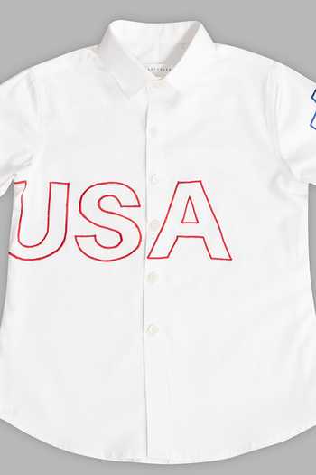 Buy_Partykles_White Cotton Satin Embroidery Typography Full Sleeve Shirt _Online_at_Aza_Fashions