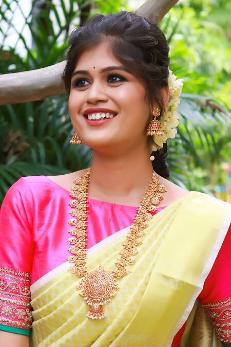 Buy Ishhaara Gold Plated Stones, Beads Temple Jewellery Set Online at Aza Fashions Buy_Ishhaara_Gold Plated Stones, Beads Temple Jewellery Set _Online_at_Aza_Fashions