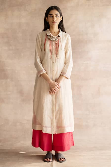 Swatti Kapoor Ishan Chanderi Kurta 