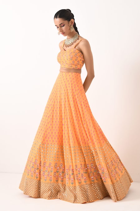 Pooja Rajgarhia Gupta Printed Lehenga Set 