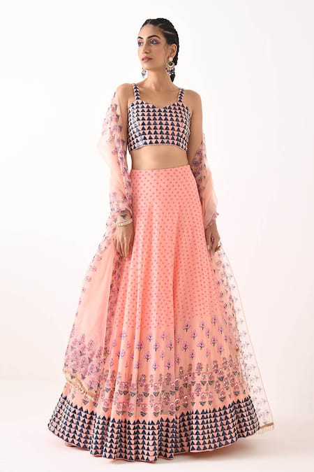 Pooja Rajgarhia Gupta Embroidered Lehenga Set 