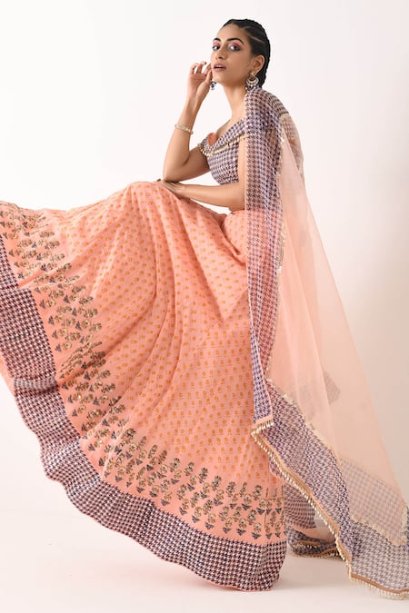 Pooja Rajgarhia Gupta Printed Lehenga Set 