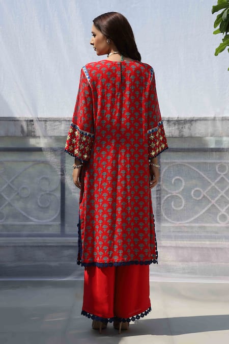 Pooja Rajgarhia Gupta Floral Print Kurta 