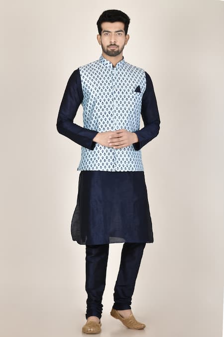 Aryavir Malhotra Nehru Jacket & Kurta Set 