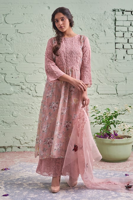 Naaz By Noor Printed Kurta Set 