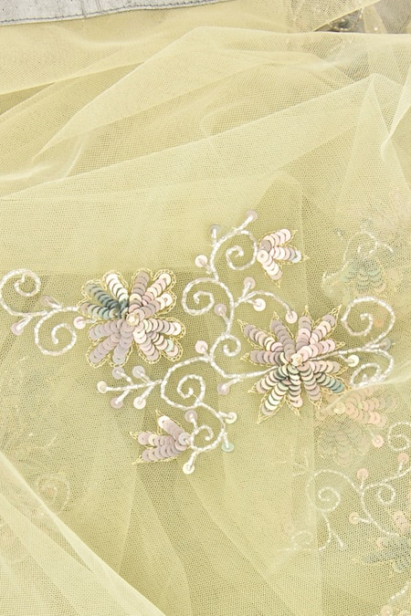 Jasmine Bains Bead Embroidered Dupatta 