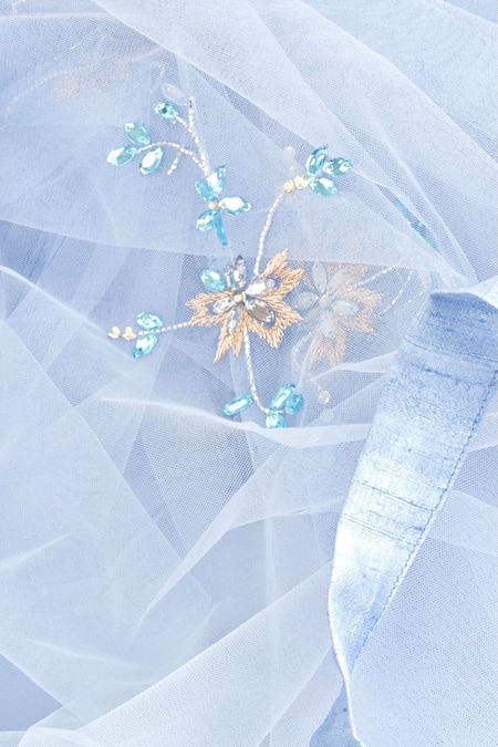 Jasmine Bains Crystal Embroidered Dupatta 