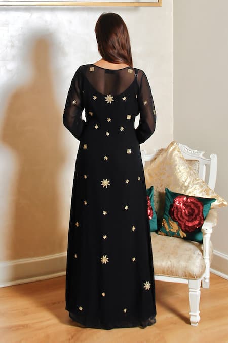 Jasmine Bains Embroidered Gown 