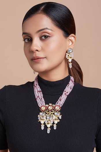 Radhika Pearl Necklace Jewellery 