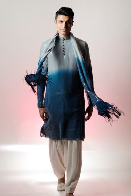 Jubinav Chadha Shyam Sequins Kurta Set 