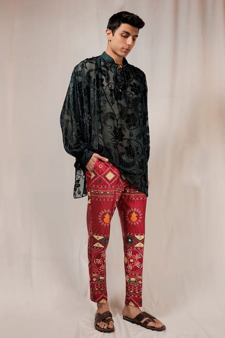 Jubinav Chadha Raas Mandal Pants 