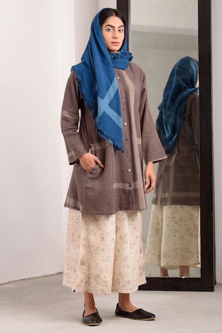 Jayati Goenka Handwoven Kurta & Palazzo Set 