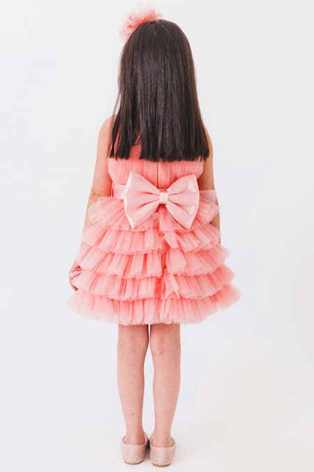 Miakki Halter Neck Ruffle Dress 