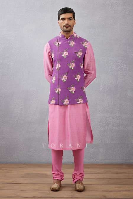 Torani Jamuni Gurnoor Printed Bundi & Kurta Set  