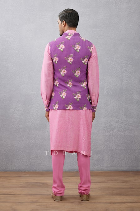 Torani Jamuni Gurnoor Printed Bundi & Kurta Set  