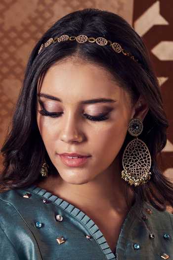 ZARI Headband Straight zari headband – Chicas main image 2