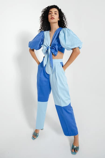 July Issue Tessa Crop Top & Pant set 