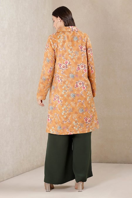 Ritu Kumar Printed Long Jacket 