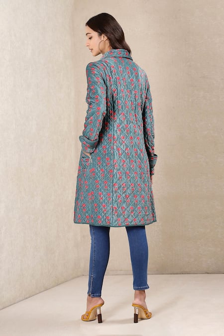 Ritu Kumar Printed Long Jacket 