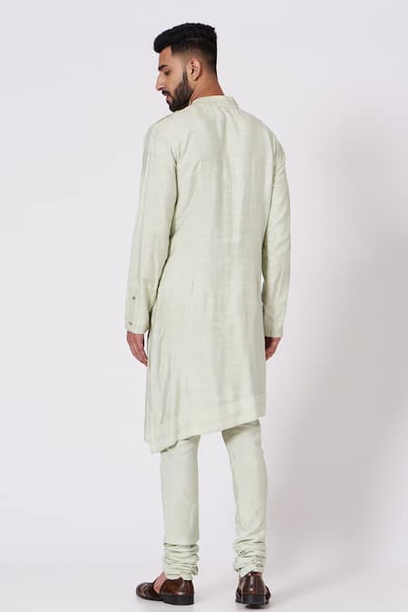 Jatin Malik Pintucks Kurta & Pant Set 