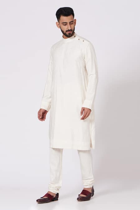 Jatin Malik Pintucks Kurta & Pant Set 