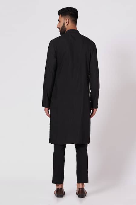 Jatin Malik Pintucks Kurta & Pant Set 