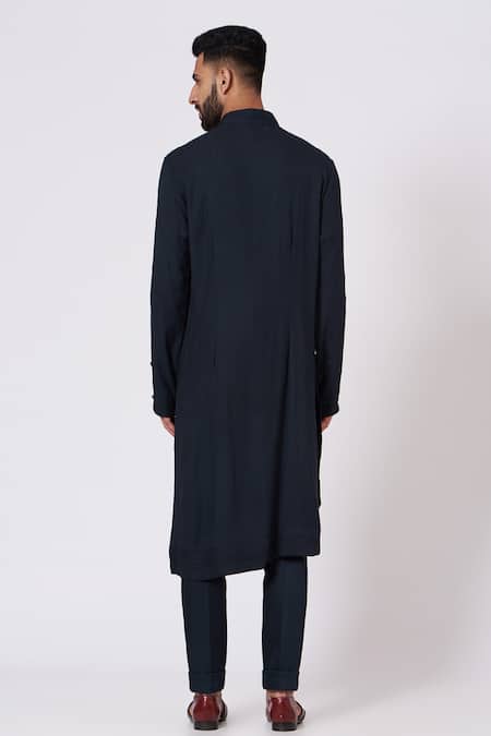 Jatin Malik Asymmetric Kurta & Pant Set 