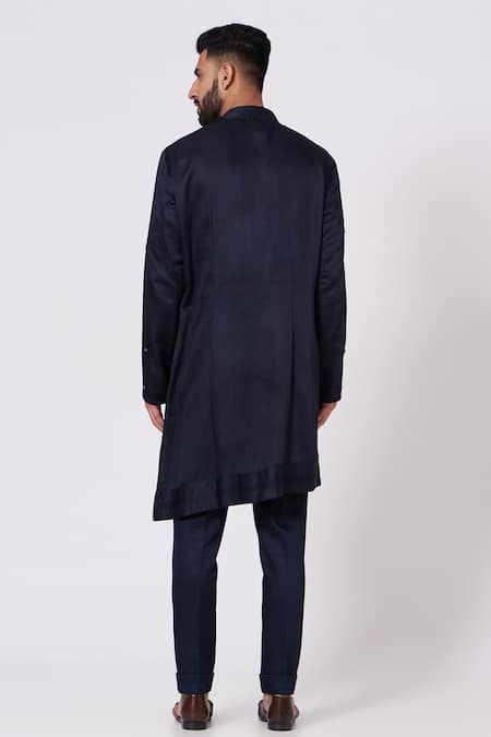 Jatin Malik Pintucks Kurta & Pant Set 