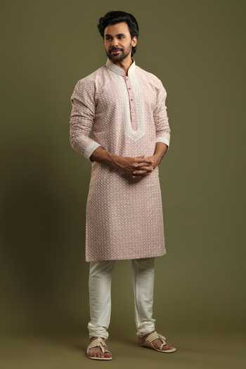 Lucknowi Work Kurta Set 