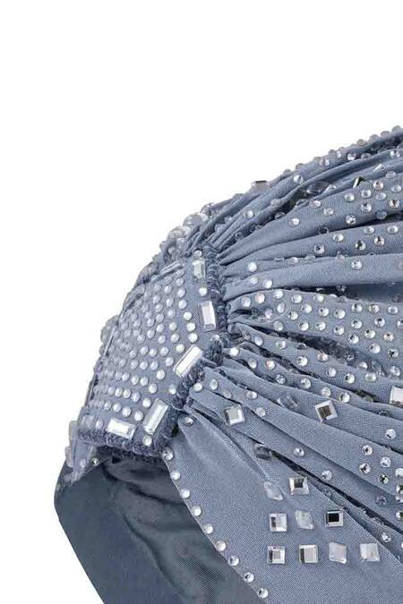 Shop_Hair Drama CO_Blue Rhinestone Work Turban 