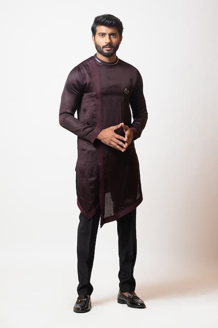 Paarsh Phulkari Asymmetric Kurta Set 